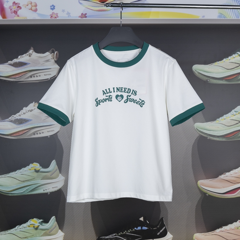 李宁短袖女子冰感舒适T恤