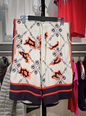 李宁反伍BADFIVE长安少年篮球系列男子宽松运动比赛短裤AAPR581