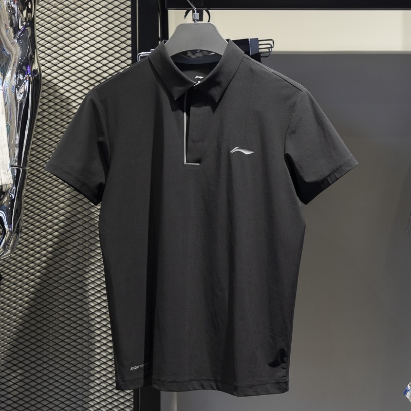 李宁短袖POLO衫2024夏季男子健身系列翻领速干运动T恤APLU121,运动服/休闲服装,运动POLO衫,淘宝优惠券,粉丝福利购,淘宝优惠卷