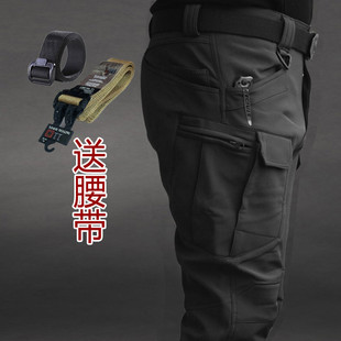 秋冬季IX7战术裤男执政官军迷作训裤9特种兵加绒工装裤宽松冲锋裤