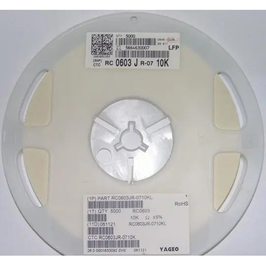 RC0201JR-0718KL| Yageo/国巨芯片电阻器 0201 18KΩ ±5% 0.05W