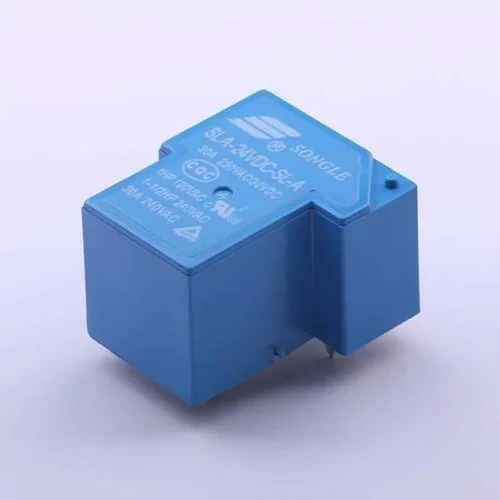 SLA-05VDC-SL-C 松乐5V功率继电器 30A 直插27.6*32mm =SLR