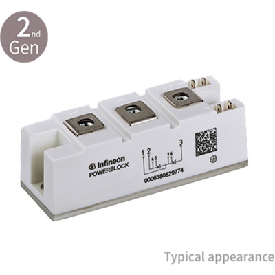 TT160N16SOFHPSA1 英飞陵串行连接晶闸管模块 1.6kV; 160A =MJE