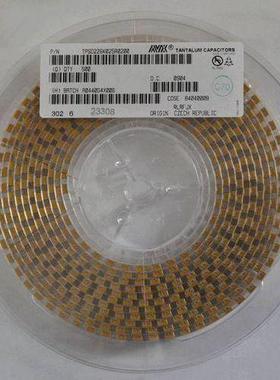 TPSV686M025R0080 AVX钽电容 2924 68UF 25V 20% V型/7361-38