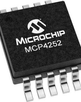MCP4252-104E/UN MSOP-10 Microchip (微芯) 数字电位器 IC =MSD