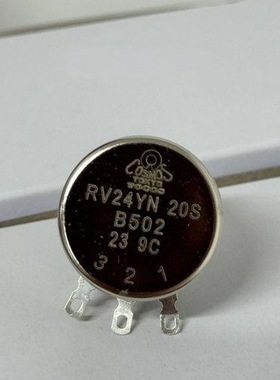 RV24YN20S-B501| TOCOS插件可调电阻 500 Ohms +-10% 1/4W =CLF