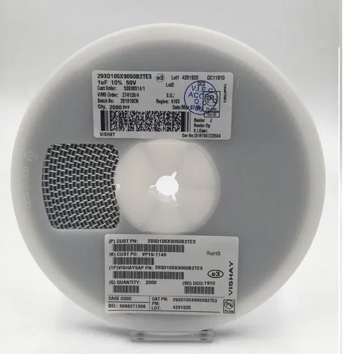 16V 4.7UF A型3216 10% 293D475X9016A2TE3 威世Vishay贴片钽电容