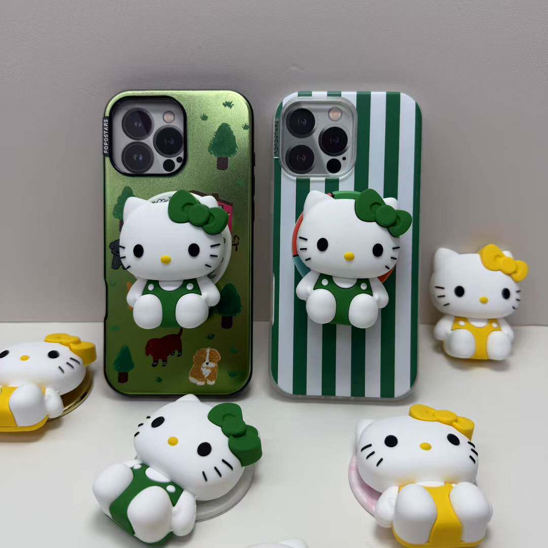 【泡泡骚手机壳】hellokitty强磁吸苹果手机壳iphone16promax/15pro/14/13手机保护套防摔潮流手机壳苹果15