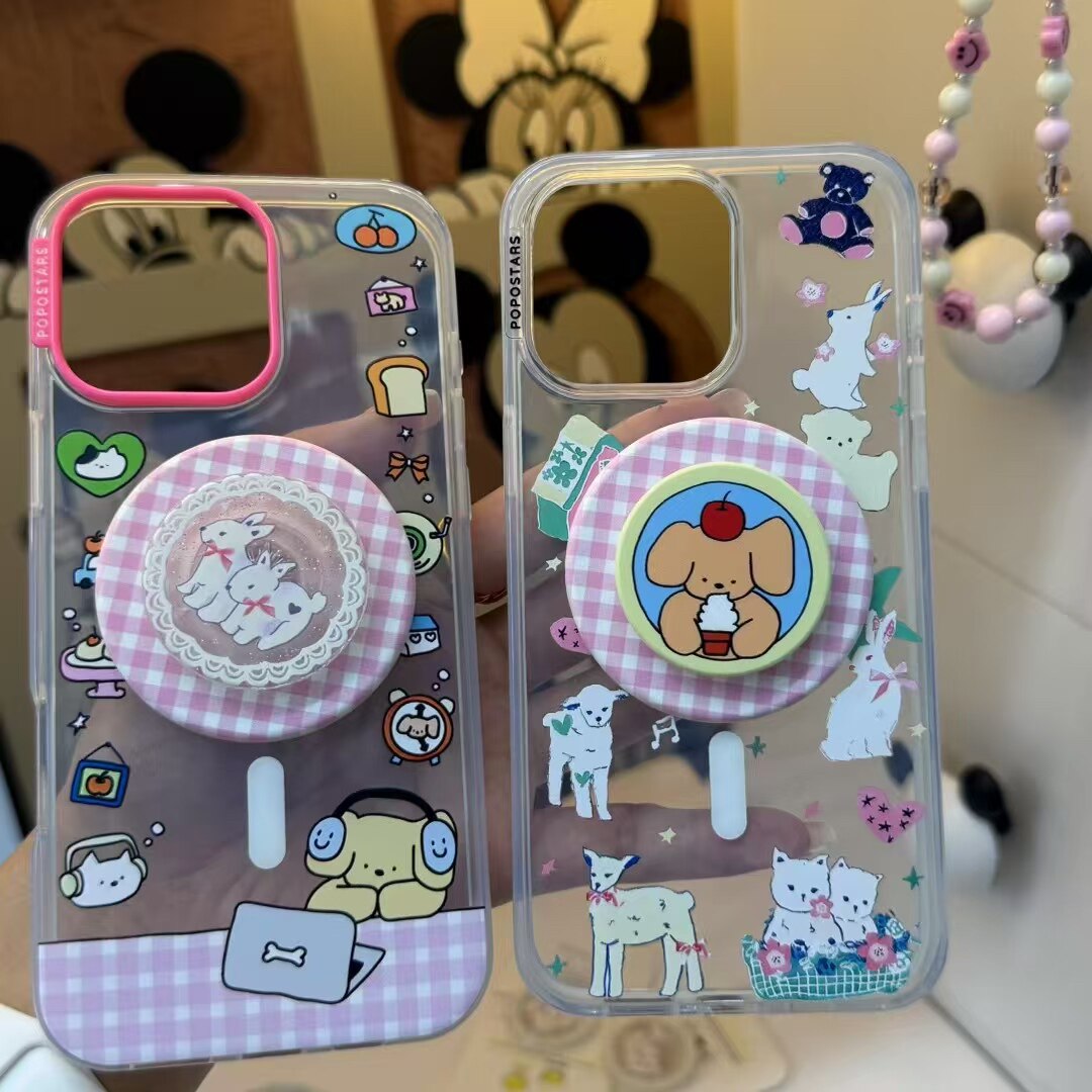 【泡泡骚手机壳】青青呼吸强磁吸苹果手机壳iphone16promax/15pro/14/13手机保护套防摔潮流手机壳苹果15