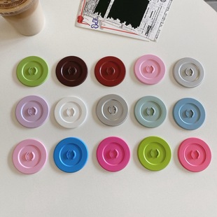 泡泡骚通用手机支架底座啪嗒磁吸支架底座适配popsockets底座纯实