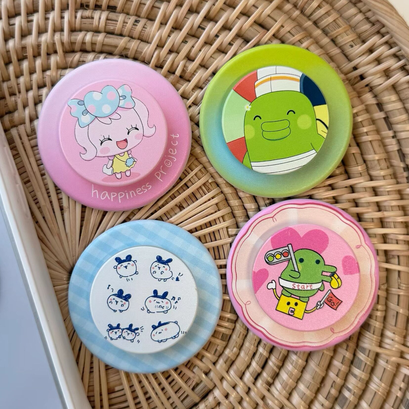 泡泡骚通用手机气囊支架磁吸支架可伸缩适配popsockets平面小孩子