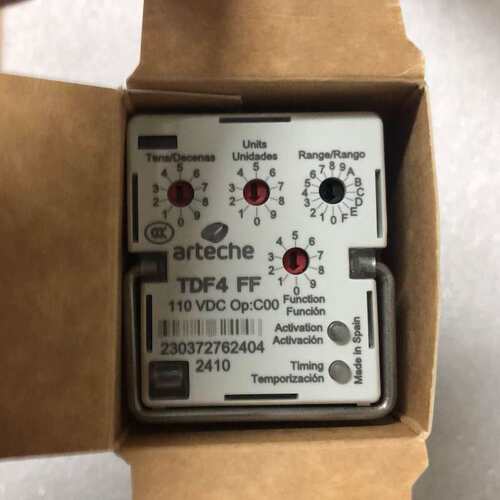 TDF4 FF 110VDC Arteche继电器
