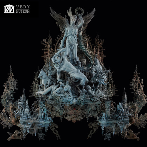 VeryMuseum非常博物馆Kris Kuksi雕塑作品《救赎》雕像艺术品 - 封面