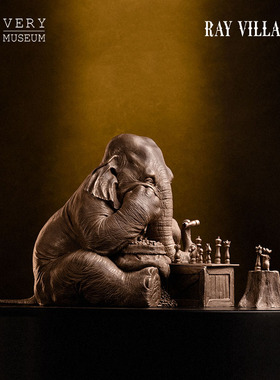 VM非常博物馆CHECKMATE胜负一手雕像模型手办艺术装饰摆件