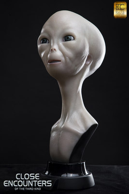 VM非常博物馆 ECC模型Alien Visitor外星人胸像雕塑模型
