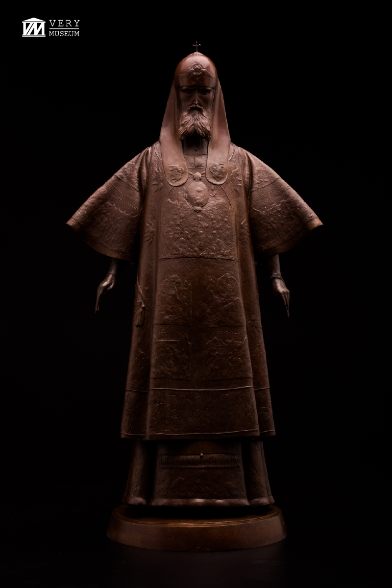 非常博物馆俄罗斯雕塑艺术家马克西姆铜像主教patriarch alexy ll