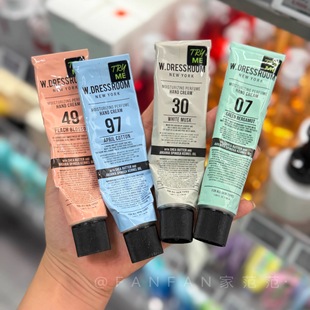 滋润不黏腻秋冬 97保湿 韩国w.dressroom多衣丝香氛护手霜女正品