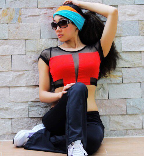 正品运动新款特价JennyQ健身服/健美服/瑜珈服/跳操服肚皮舞　