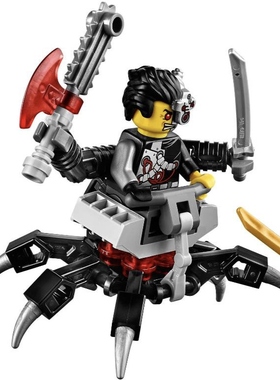 乐高 lego 幻影忍者 70722 njo088 机器博格 杀肉 净机器人