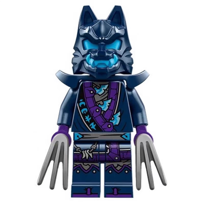 乐高 lego 幻影忍者 人仔 njo851 狼族武士 71811 71813 含武器
