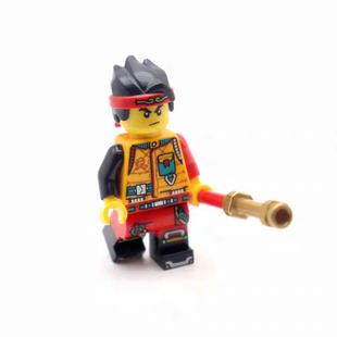 人仔 全新未组 lego 含武器 乐高 80046 mk131 悟空小侠 齐小天