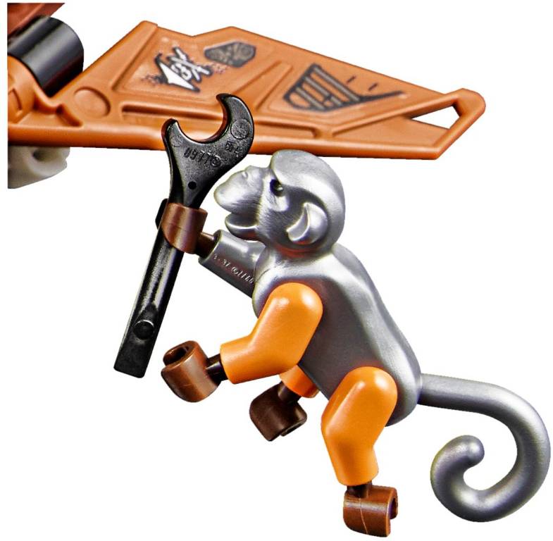 乐高 lego 幻影忍者 2550c01 海盗猴 6160963 不包含武器 全新
