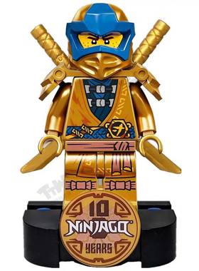 乐高 lego 幻影忍者 人仔 njo634 杰 十周年 71738 含底座 全新