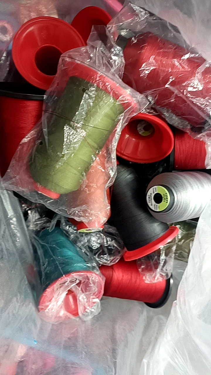 高士弹力缝纫线面线403粗tex40粗弹力布料ktk80 高弹面料用线