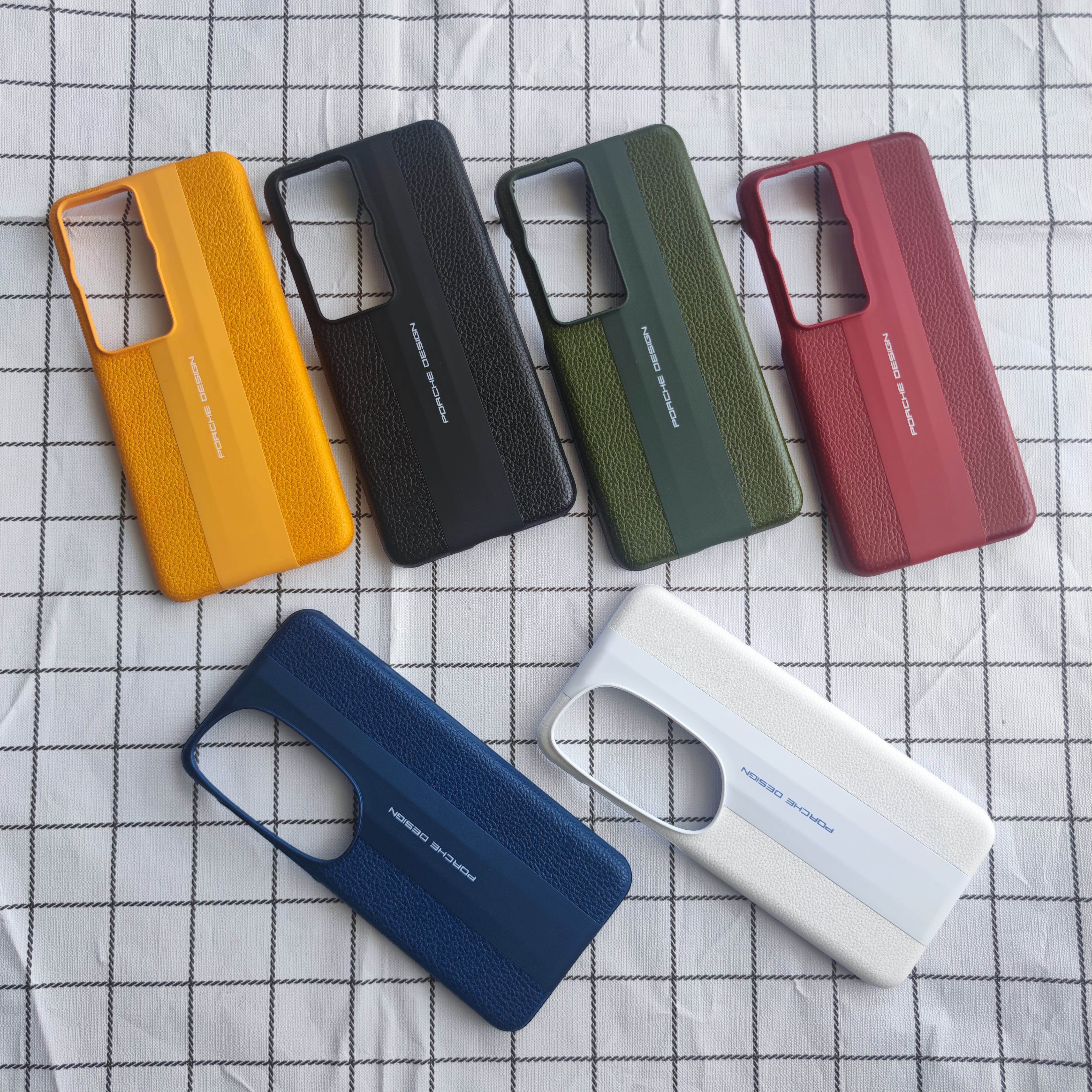 适用于华为P 60 pro手机壳P 60秒变保时捷皮革p 60 art保护套磨砂防滑防摔潮款商务男女潮