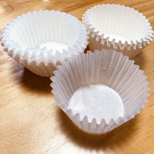 白色40克加厚曲奇饼干食品级油纸纸托包装盒内托零食防撞垫纸