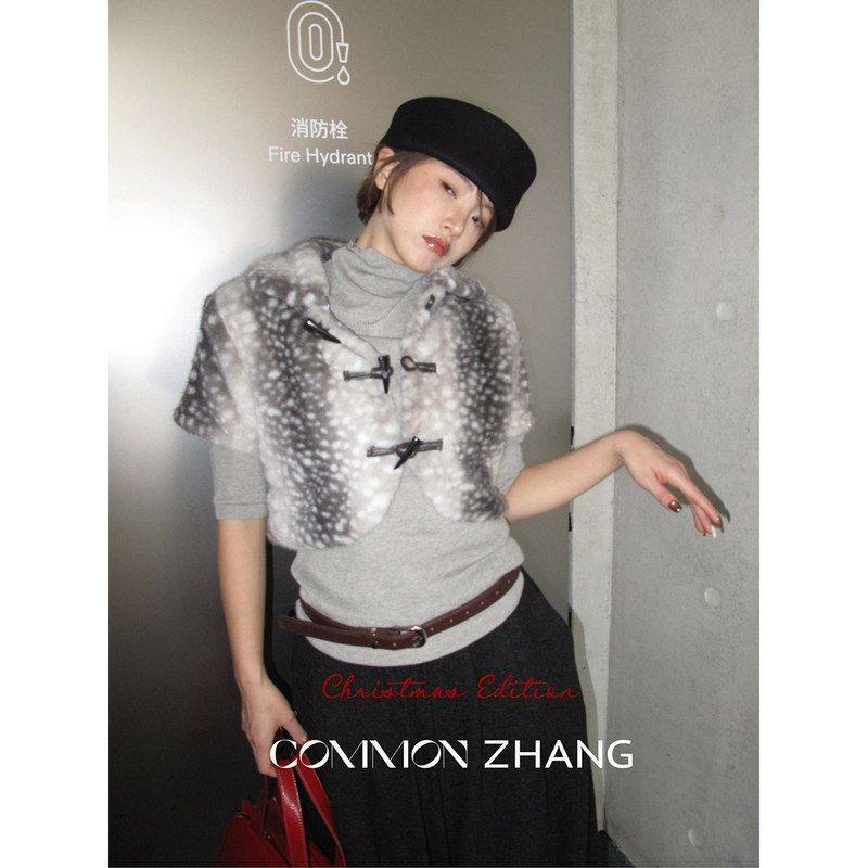 CZZHANG秋冬环保毛亲肤皮草马甲