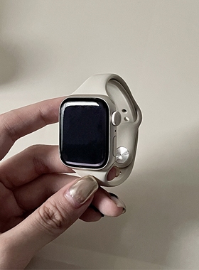 适用applewatch小蛮腰硅胶S11109表带iwatch87se苹果手表运动表带