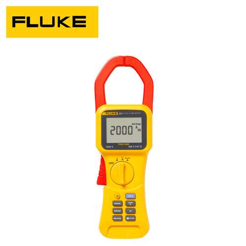 福禄克Fluke数字钳形表F353 F355真有效值交直流钳形电流表 2000A