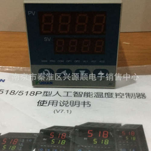 FU72-301000  AC85-265V 4VA MAX 50HZ  PT3 0-850  温控表