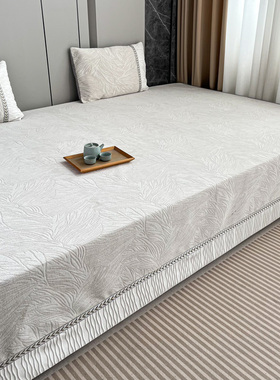 新款雪尼尔榻榻米床单防滑专用床盖单件土炕盖四季通用3米大炕罩