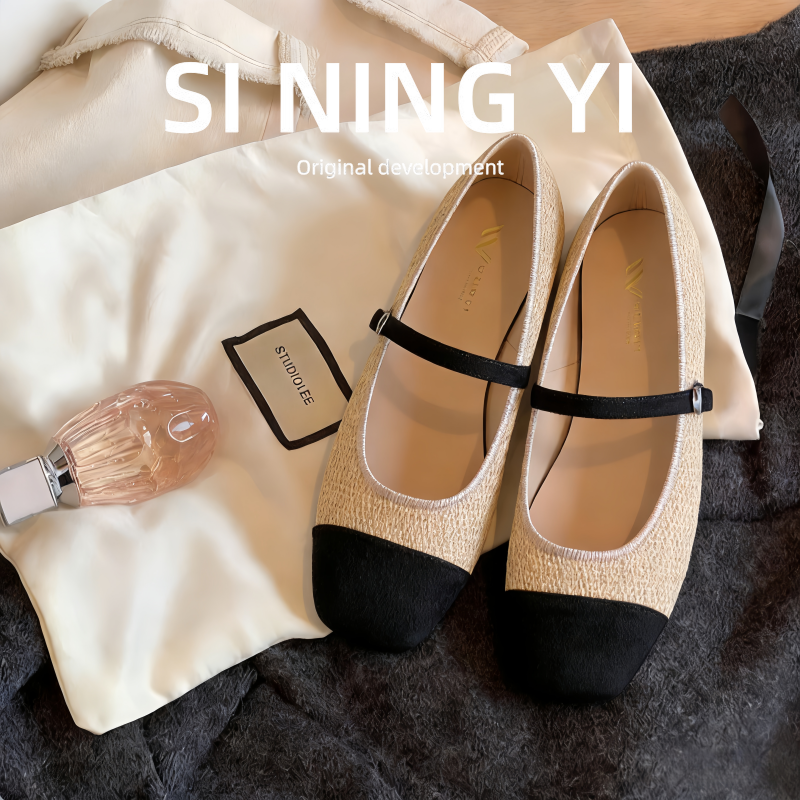 真皮~巨好看玛丽珍鞋女款2026早春新款低跟粗跟配裙子旗袍单鞋女,女鞋,玛丽珍鞋,淘宝优惠券,粉丝福利购,淘宝优惠卷