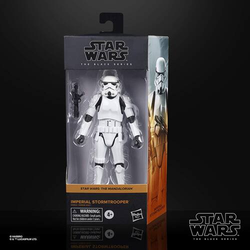 正版孩之宝星球大战黑盒StarwarsBlackSeries6寸白兵暴风兵手办
