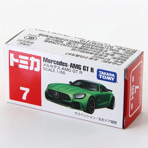 TOMICA多美卡合金汽车模型稀有绝版收藏男孩玩具7号奔驰AMG跑车