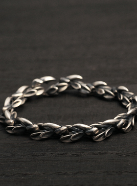 血腥玛丽925纯银手工手链