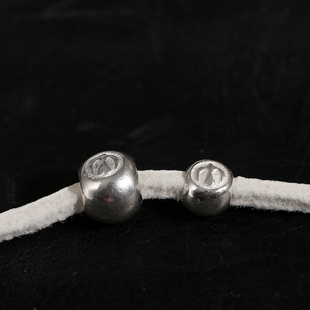 三沐高桥吾郎KEN KIKUCHI菊地健 鹰戳 实心银珠 925纯银散珠羽毛