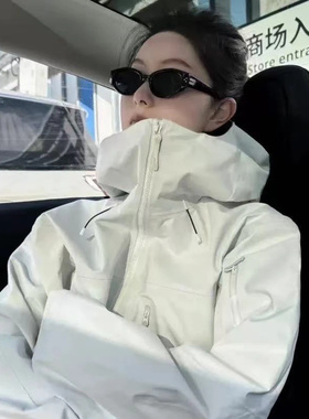 【台州光版精品】鸟家SV7代户外硬壳防风防水男女情侣款冲锋衣