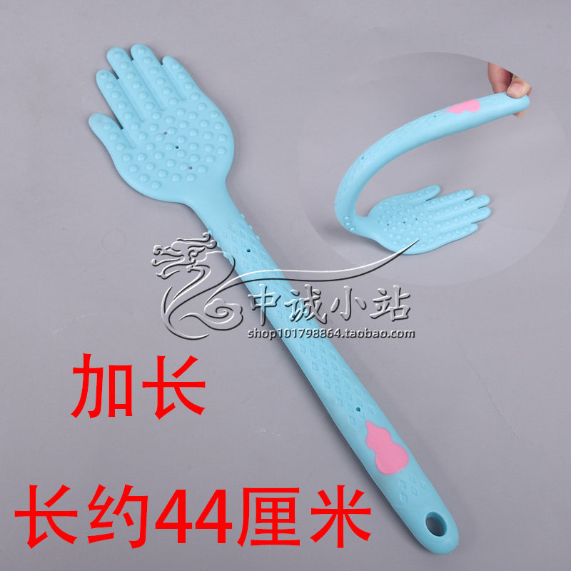 加长手掌拍痧板拍打棒软胶按摩棒经络拍捶背器健身锤养生加大加重