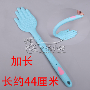 加长手掌拍痧板拍打棒软胶按摩棒经络拍捶背器健身锤养生加大加重