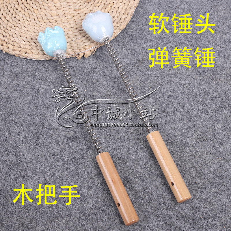 弹簧木把手软锤头敲打有力度图片