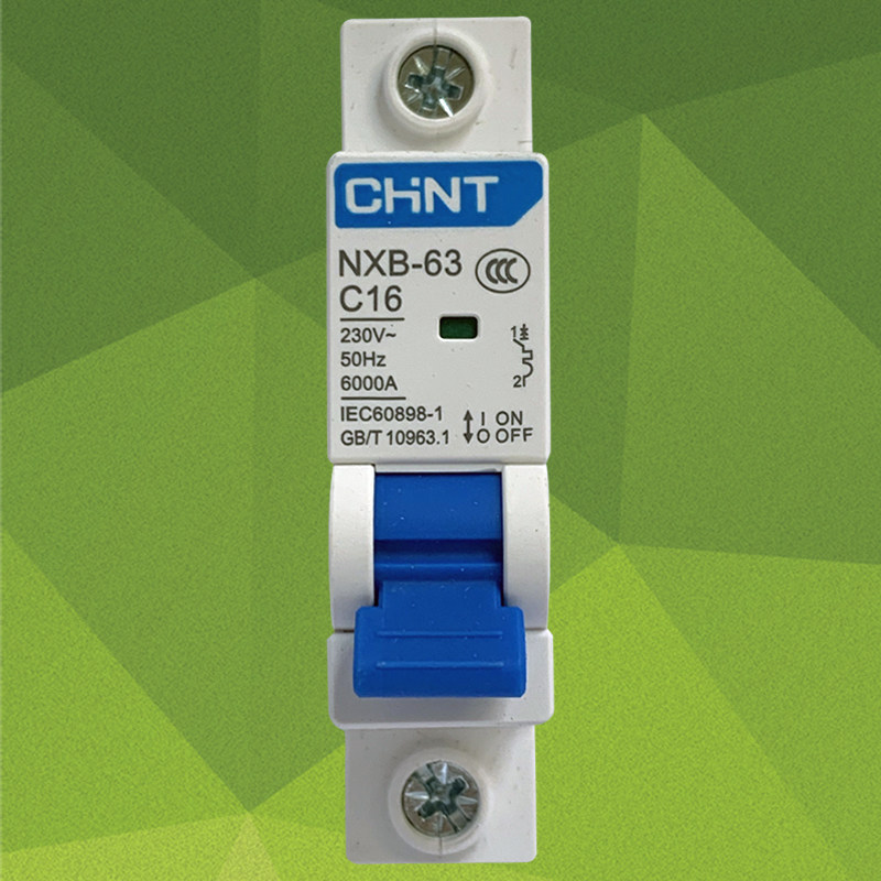 正泰单极小型断路器c16家用照明