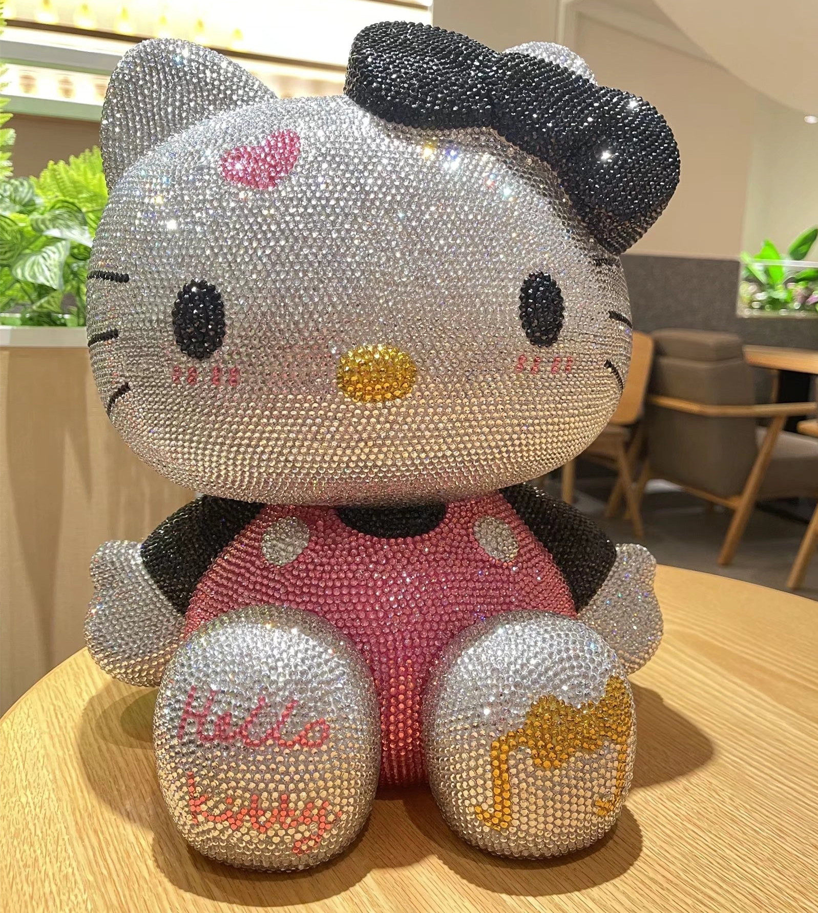 家具摆件kt猫存钱罐 储蓄罐小猫咪 哈喽kt粉色女孩可爱儿童礼物