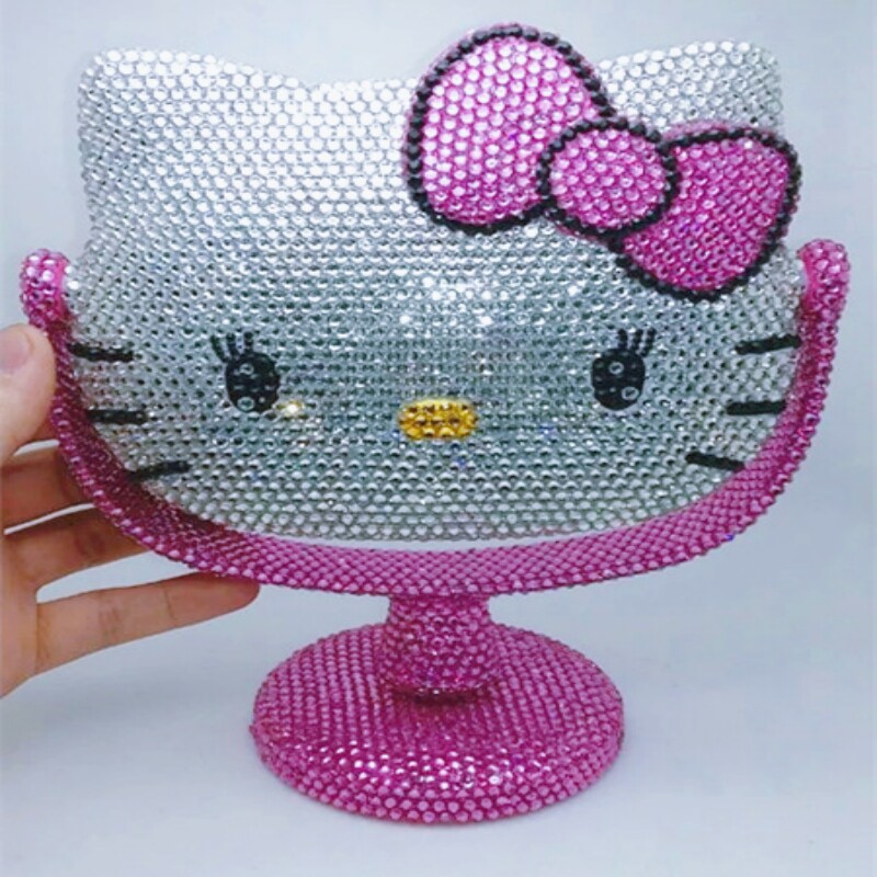 手工粘钻制作礼品diy材料包台镜