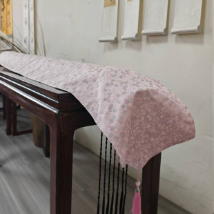 防尘盖布双层 颜值好实用性好 古琴遮灰布 织锦缎提花古琴盖布