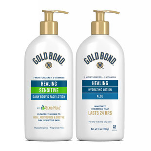 面霜680g修复乳液24小时保湿 美国Gold Bond高博身体乳滋润保湿