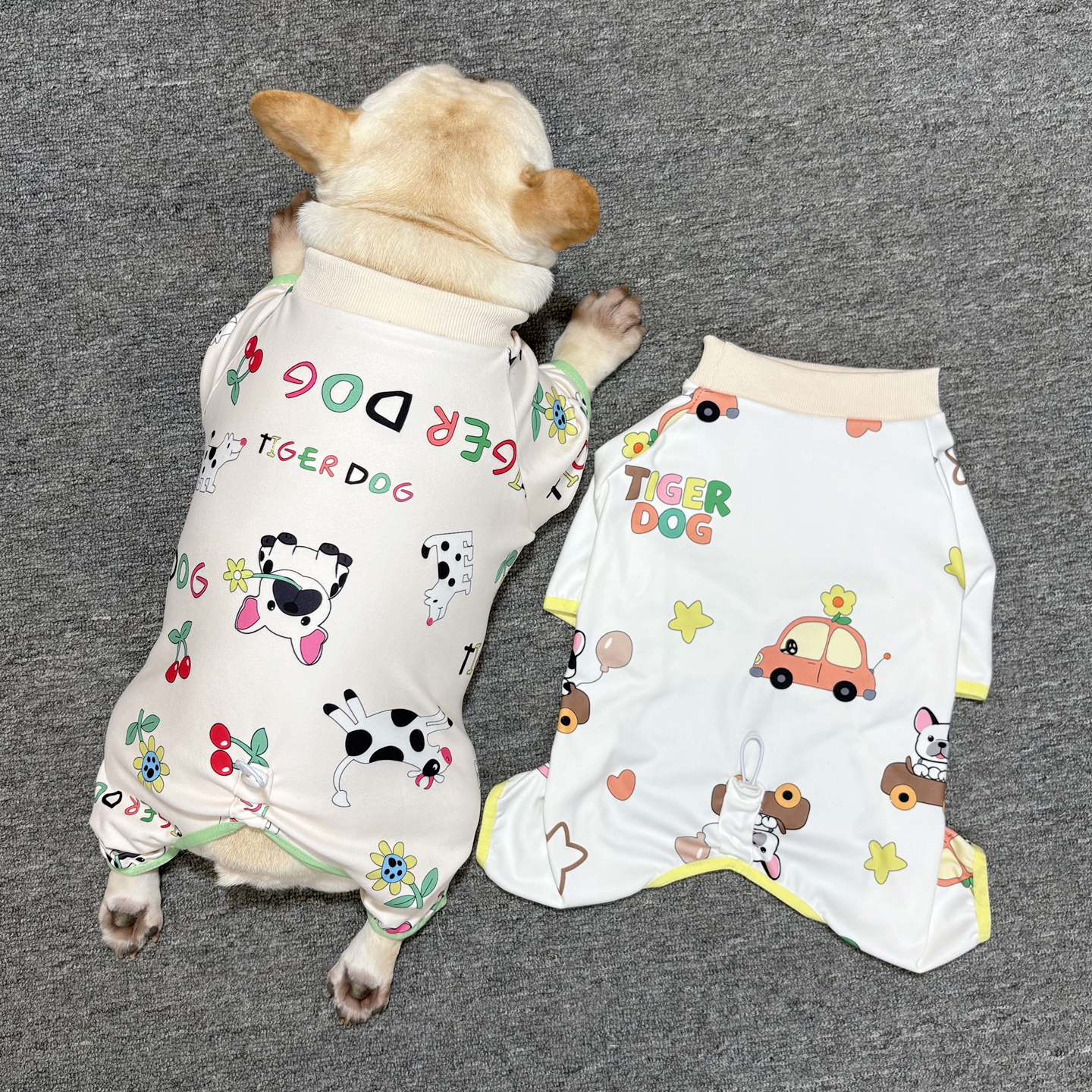 法斗巴哥秋冬四脚衣小狗打底衫